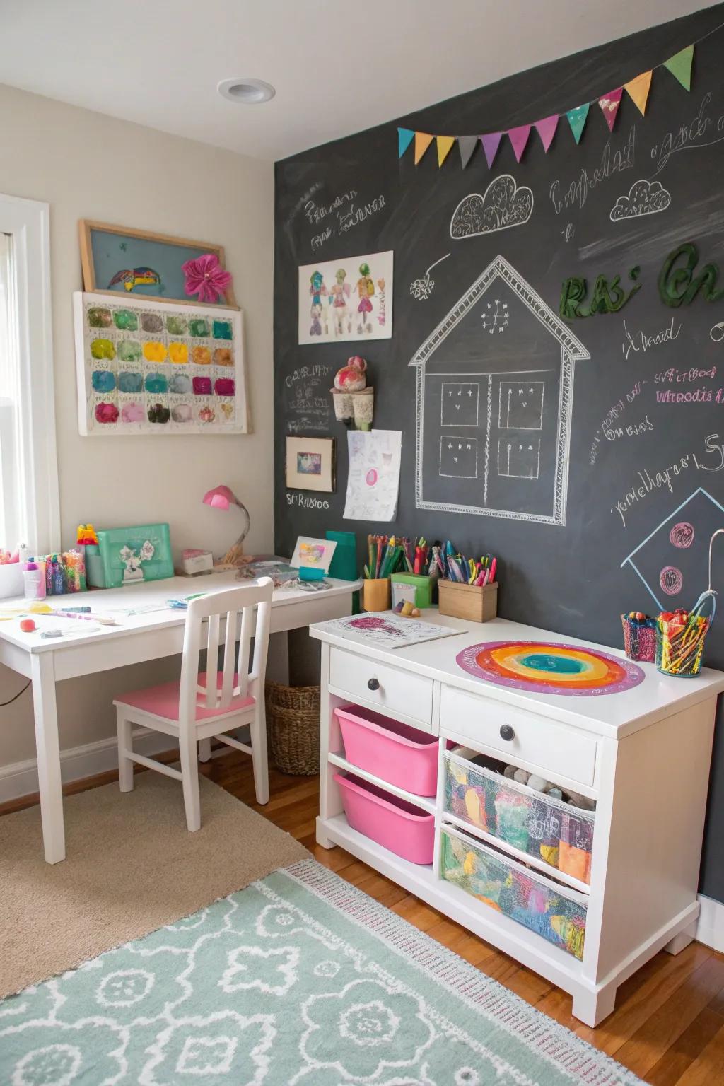 A space designed for creative output and innovation.