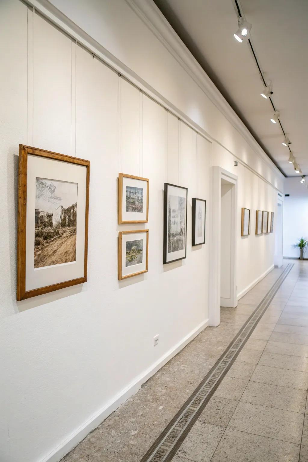 A minimalist arrangement creating a serene atmosphere.