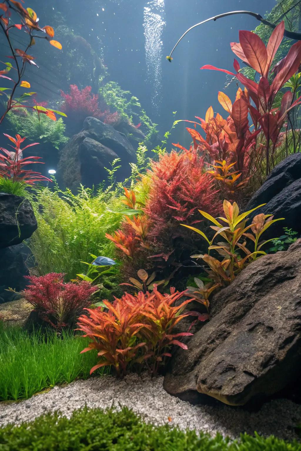 Revamp your tank with an eruption of dazzling colors.