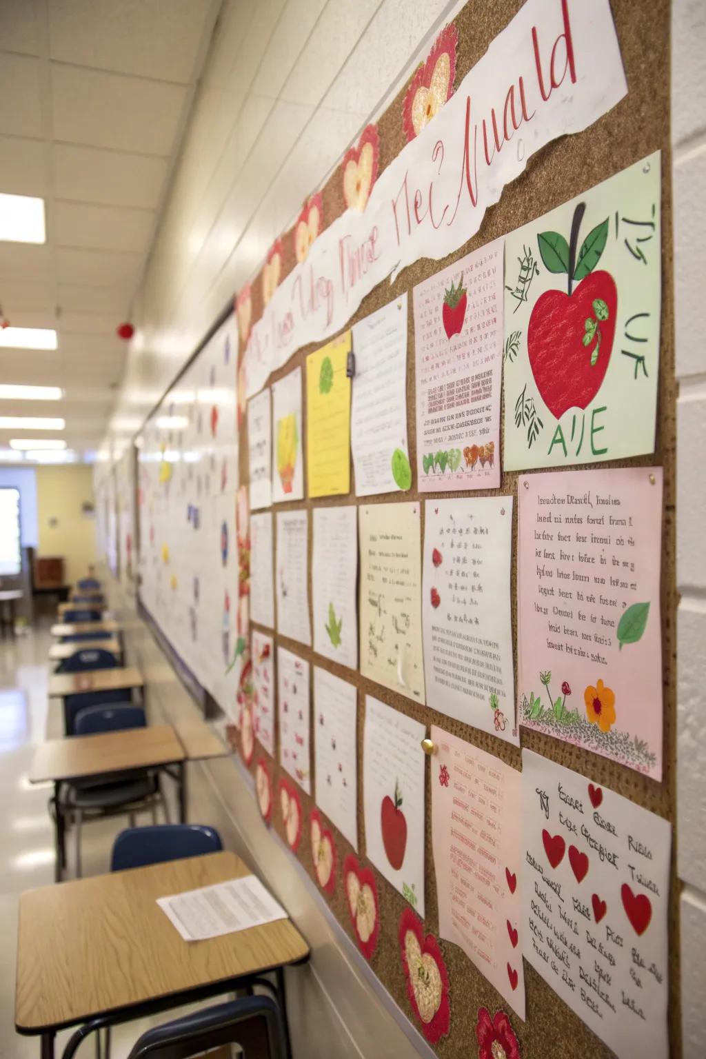 Bring in a bit of fun with light-hearted quotes centered around fruits.