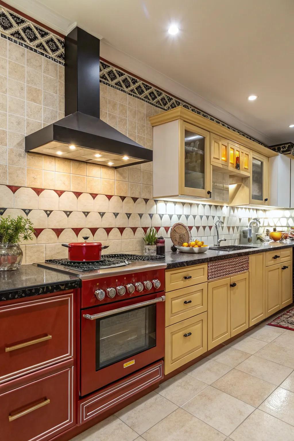 Develop comparison with vibrant side trims.