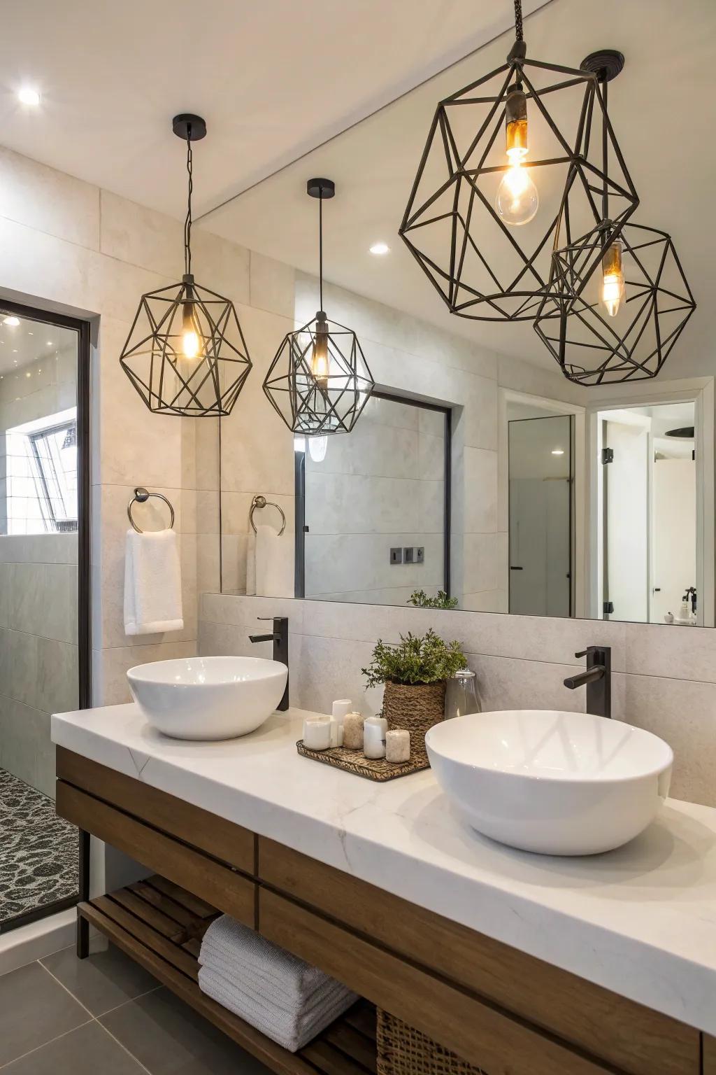 Contemporary fittings featuring a minimalist design for a revitalized aesthetic.