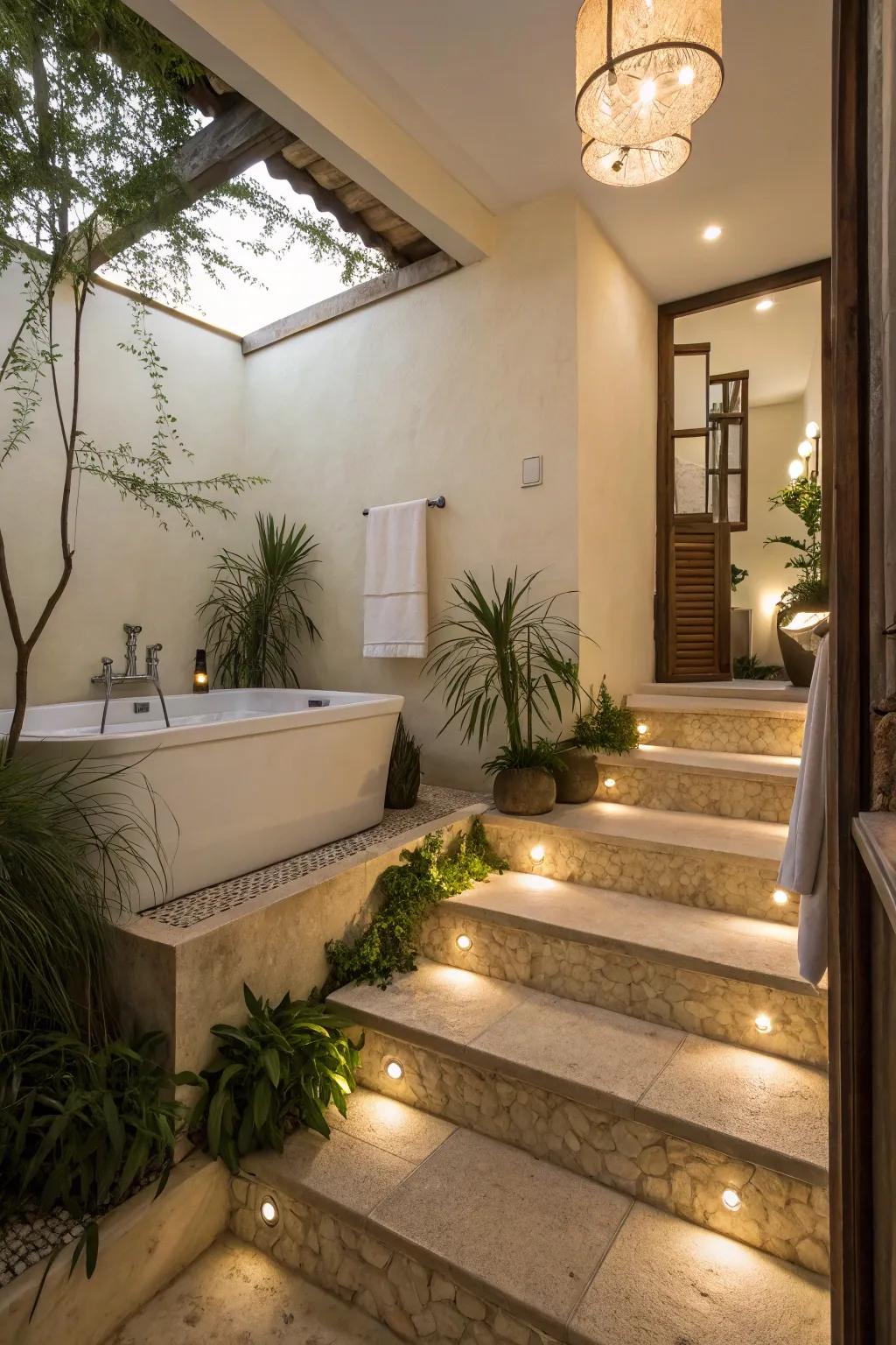 Improve accessibility and style with practical steps for your bathtub.