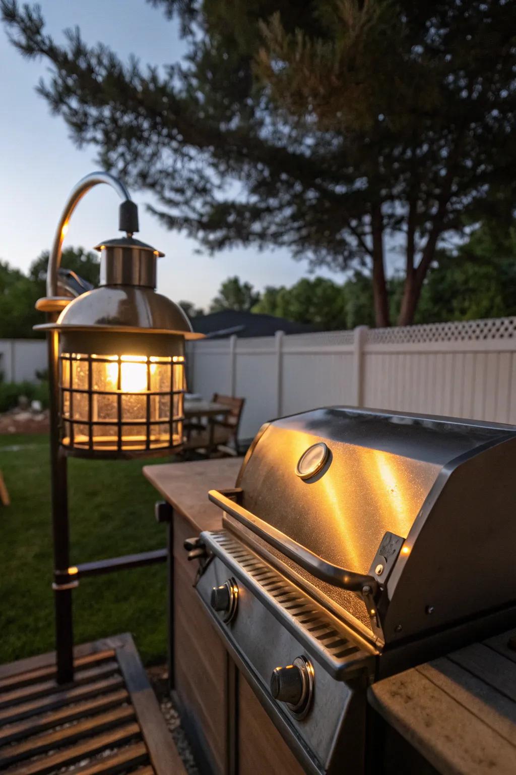 Stronghold grill lamps offer flexible and straightforward mounting choices.