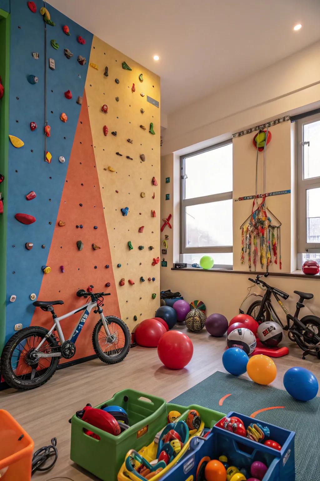 Involve children with play spaces filled with enjoyment and energy.