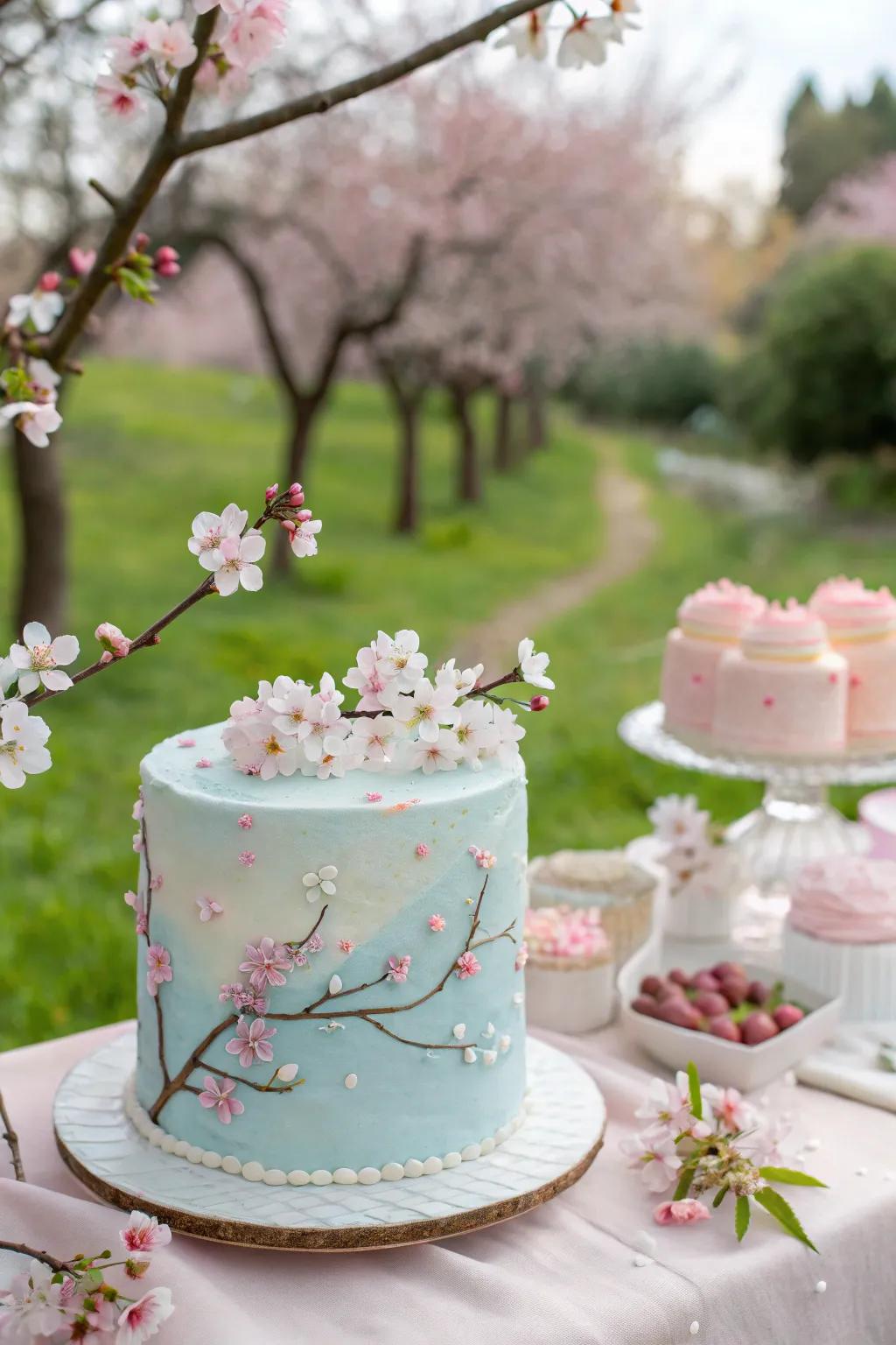 A soft hue dream cake tailor-made for a fairytale festivity.
