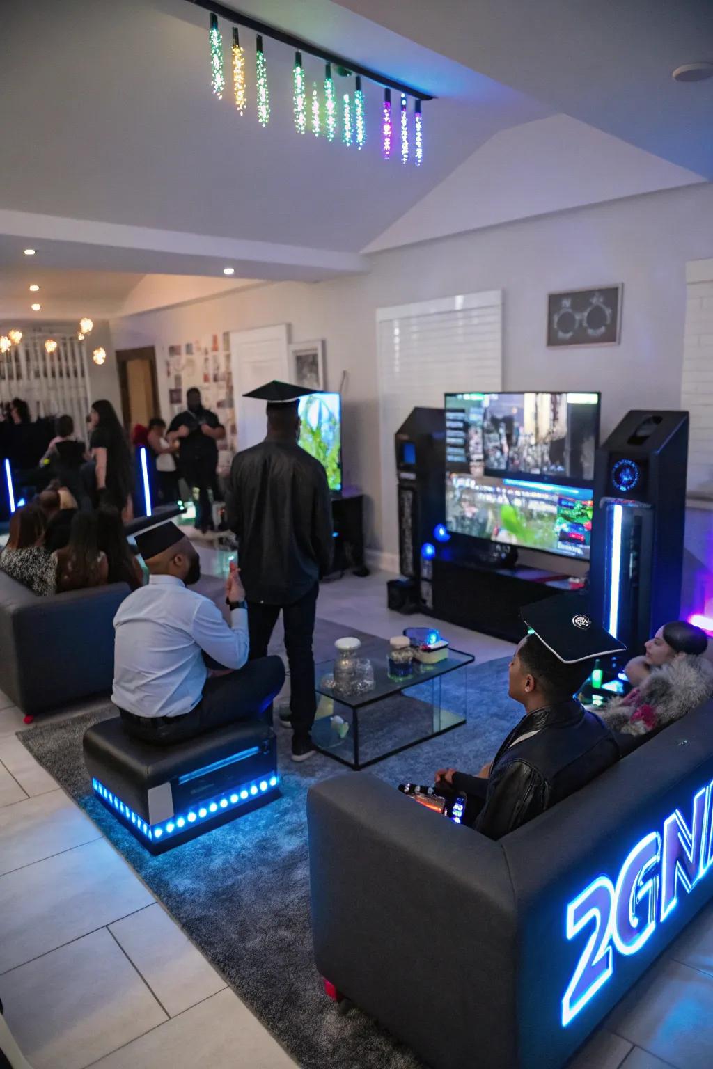 Construct a technological utopia for the tech-conscious graduate.