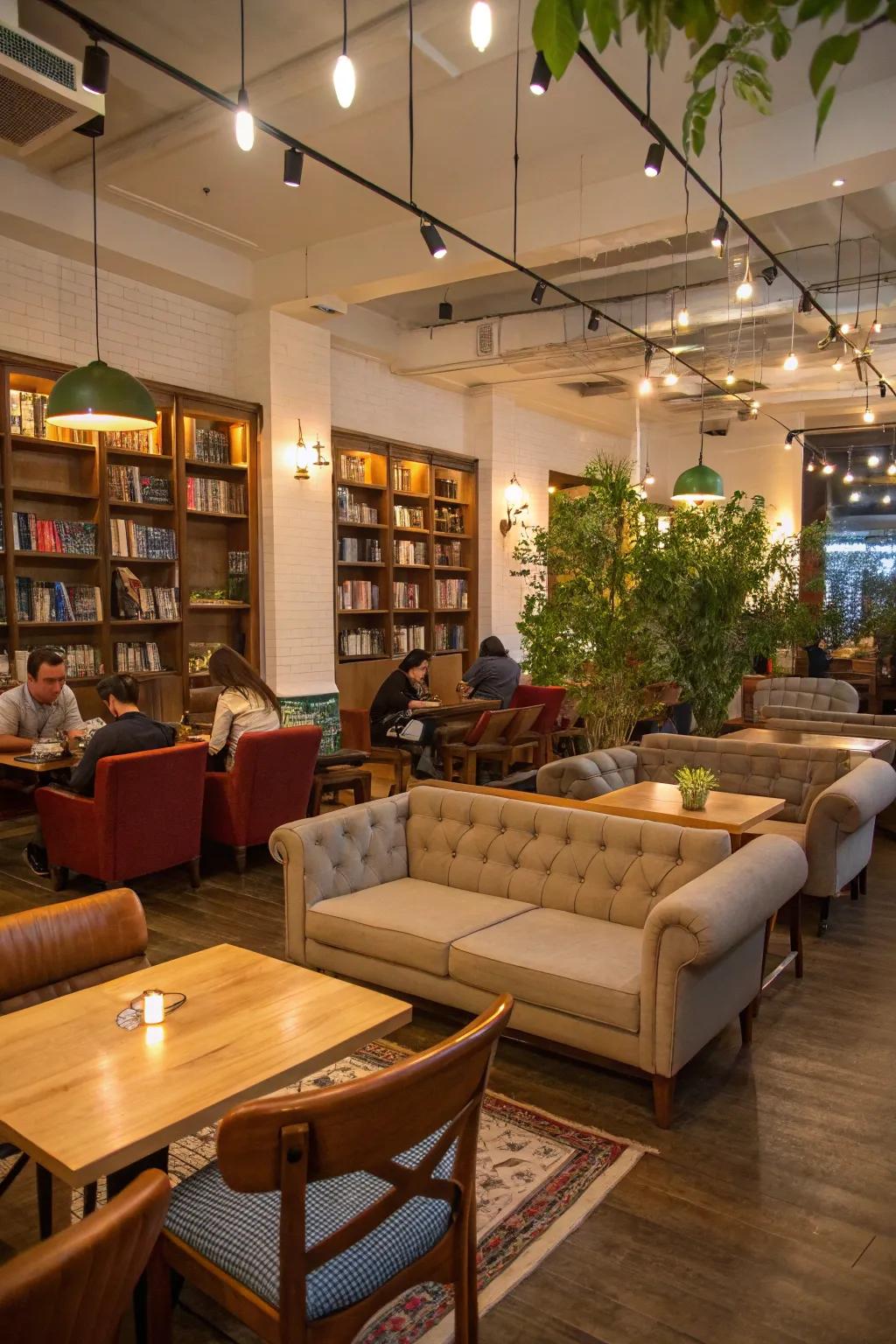 An assortment of pleasing seating options suitable for any disposition.