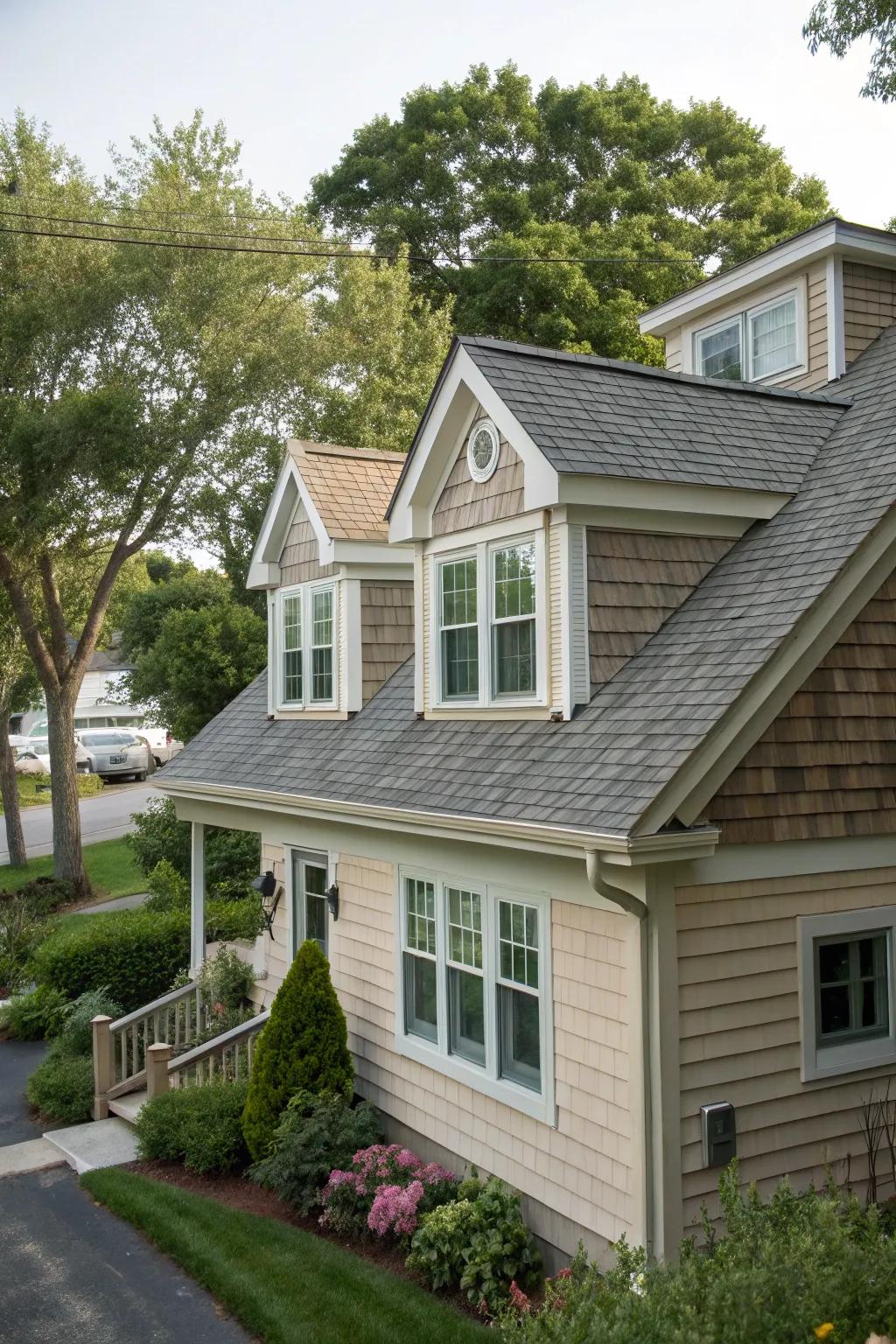 Dormer addition showcasing appealing architectural features