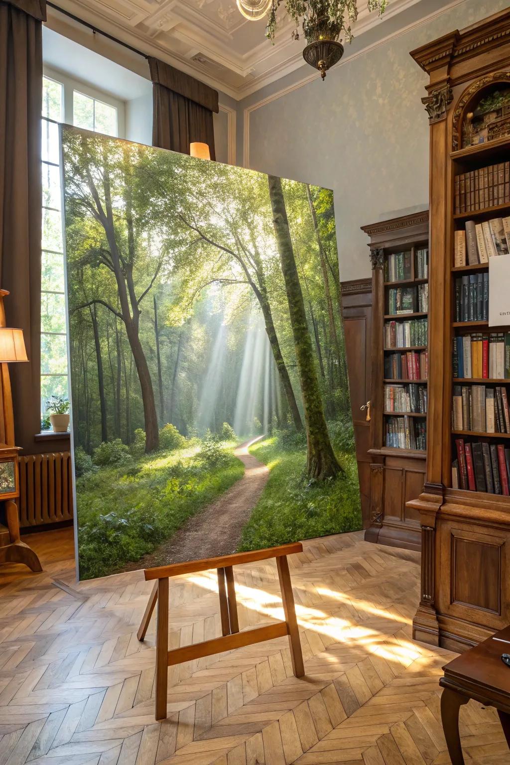 Art inspired by nature carries the divine beauty of creation into your home.