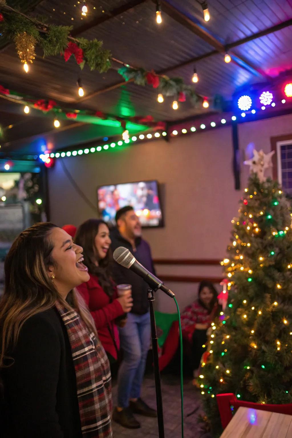 An exhilarating Christmas caroling showdown certain to spark laughter and happiness.