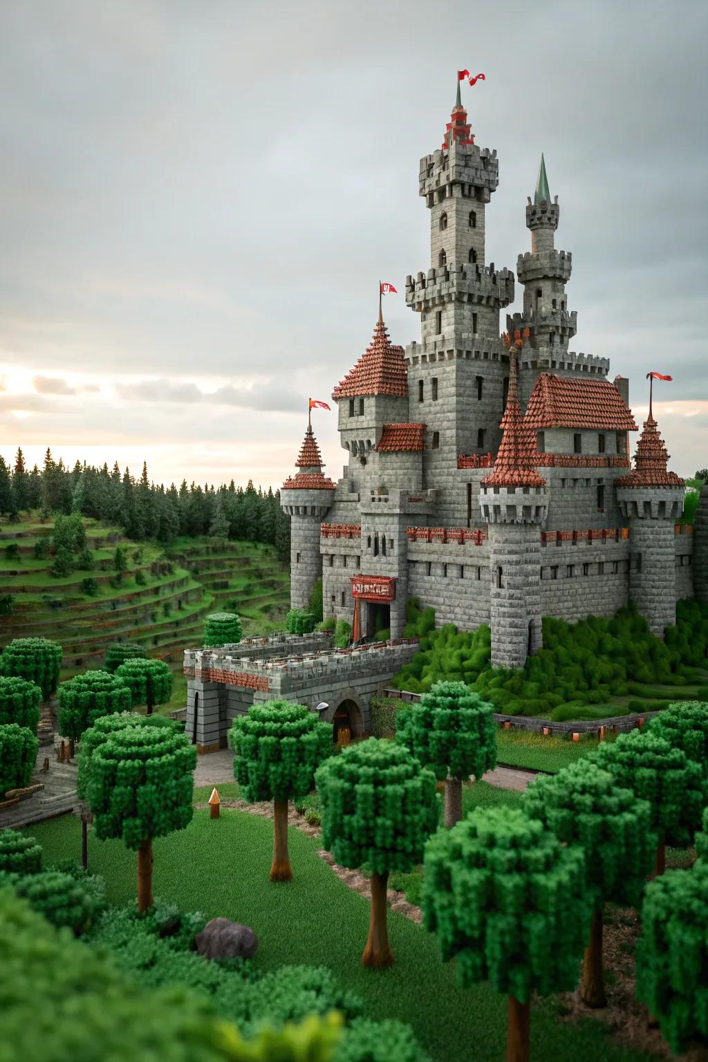 Bring the virtual world alive with block-building inspired charm.