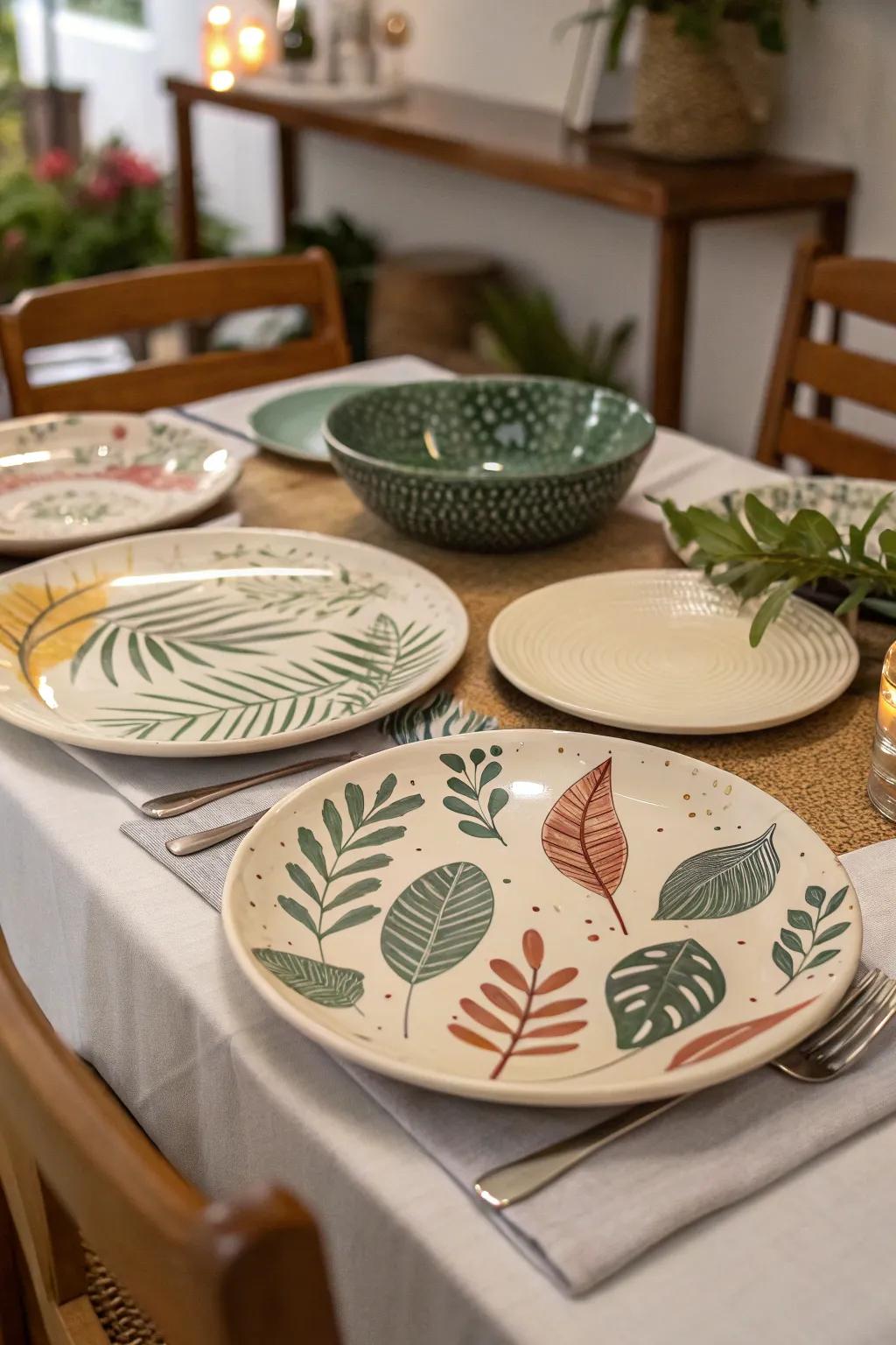 Imaginative plates transform every meal into a special occasion.