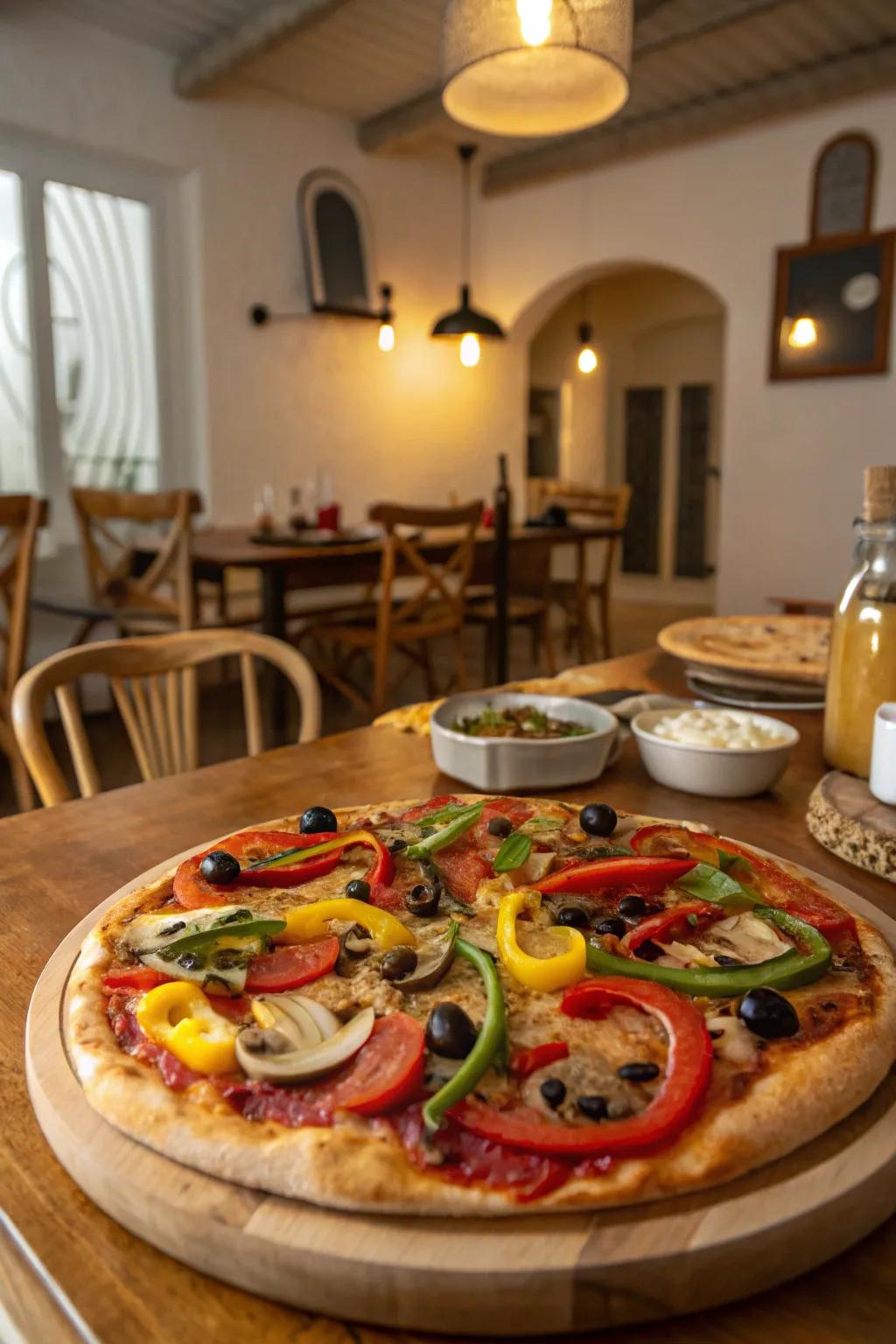 At-home flatbreads invite boundless topping inventiveness.