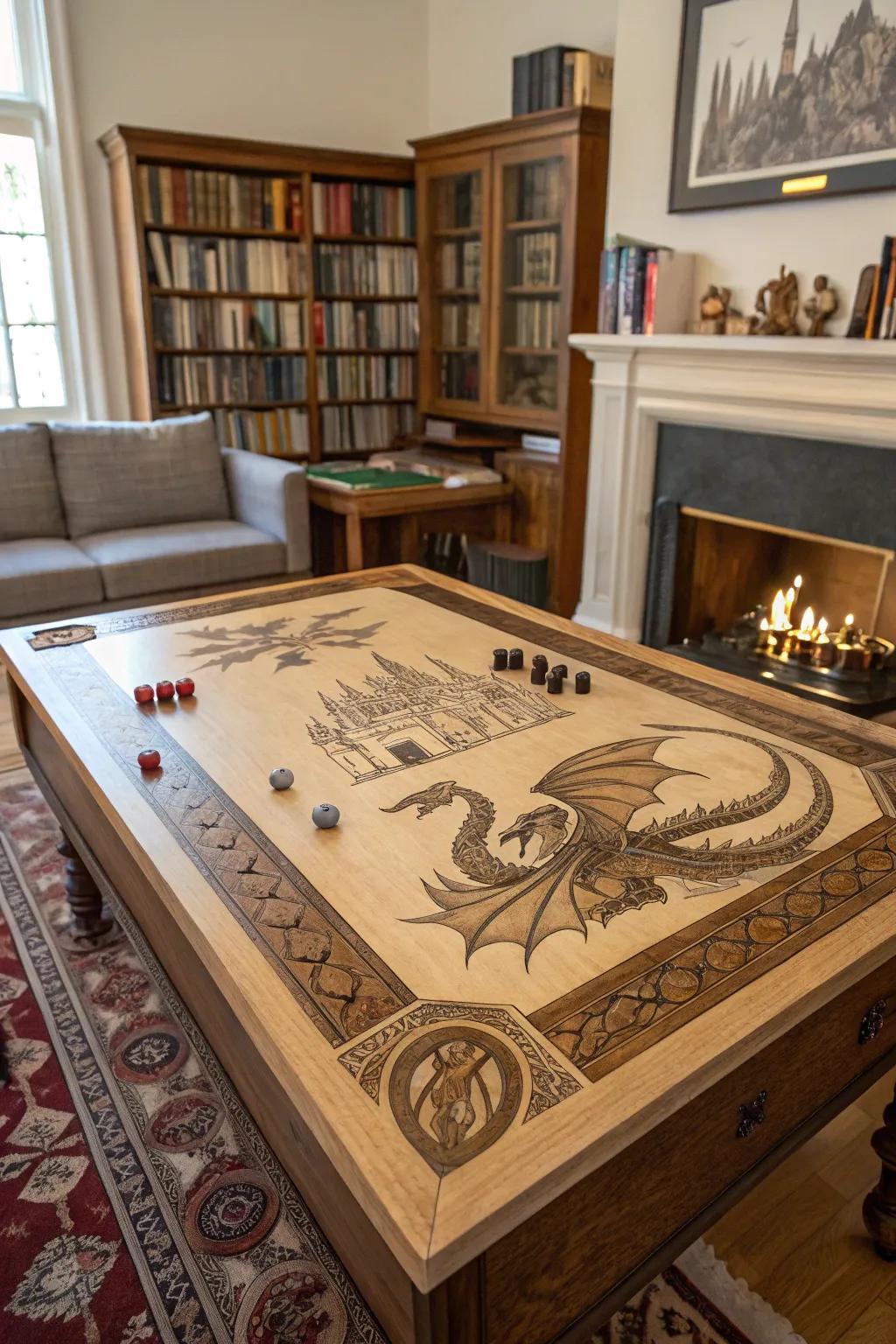 Bespoke woodwork elevates your table into a piece of art.