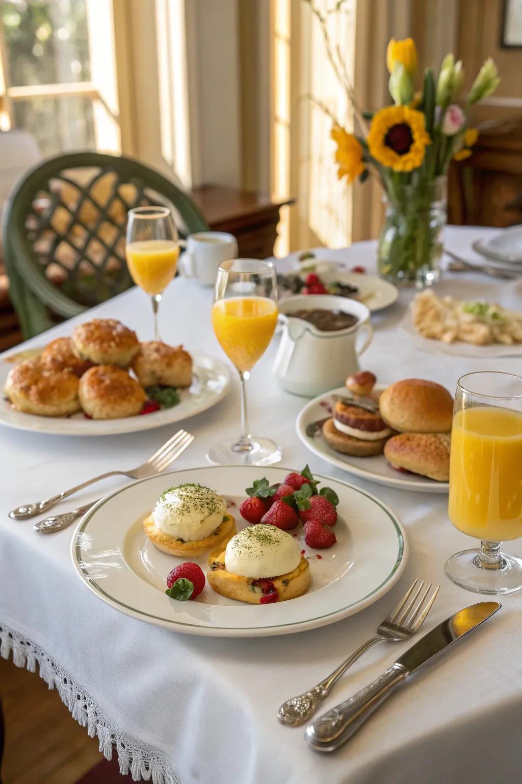 Enhance your Easter morning meal with delightful gourmet twists.