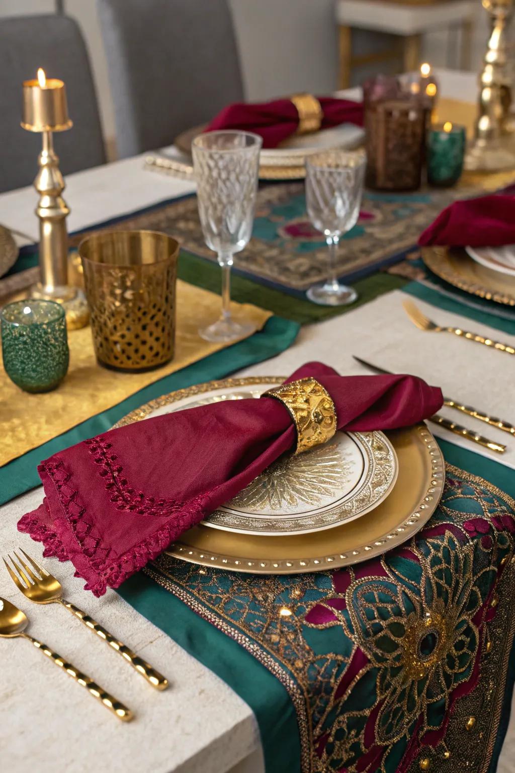 Boost your food experience with an exquisite tablescape.