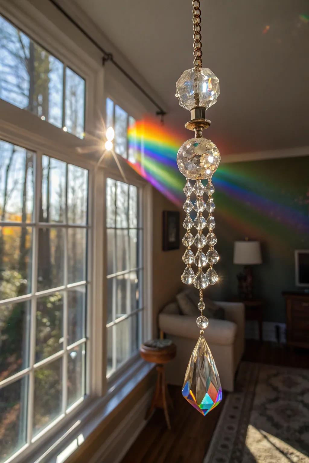 Sprinkle a little enchantment with a prismatic decoration.