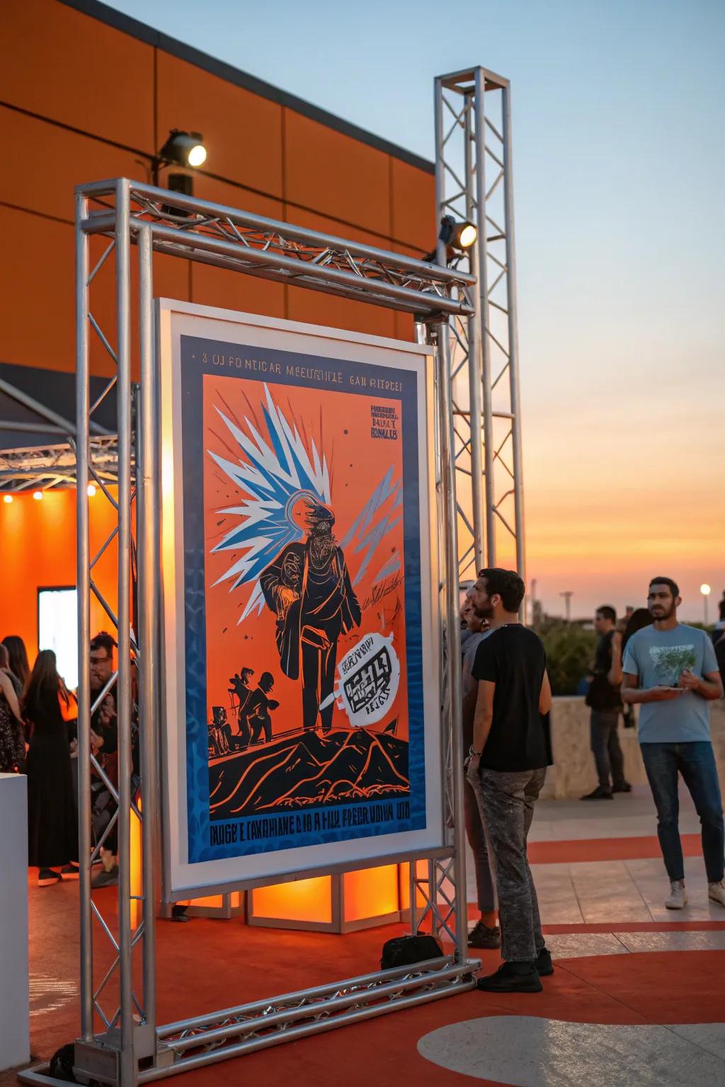 Transform your event posters into art with stunning visuals!