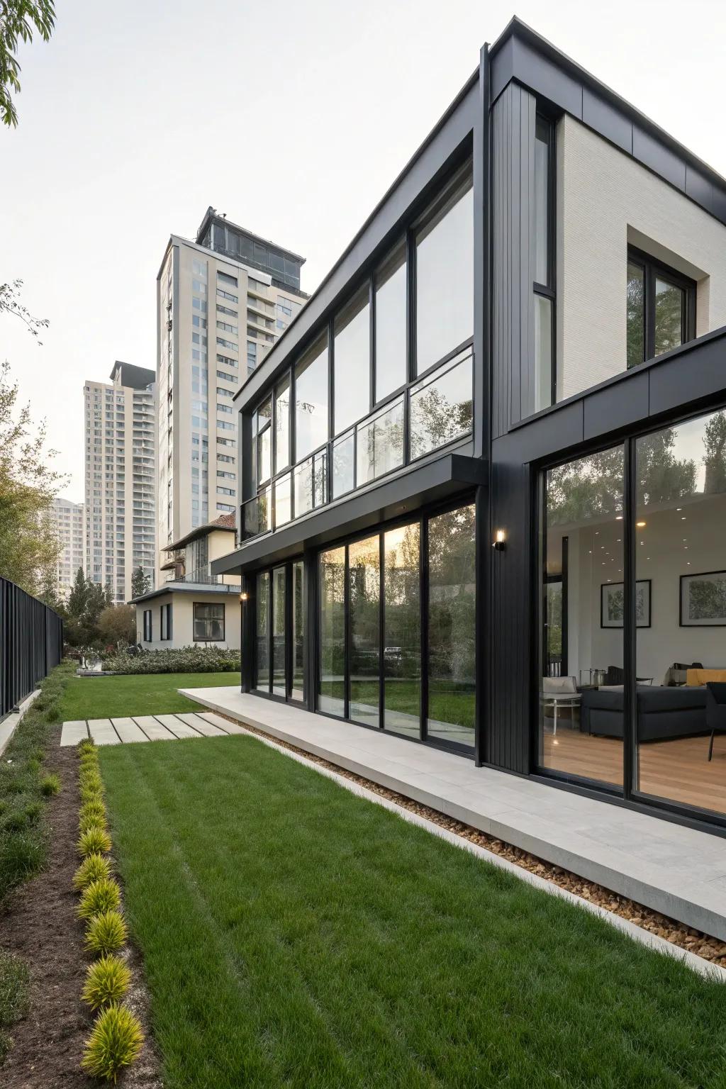 Minimalist surrounds offer a sleek, modern look that's perfect for urban settings.