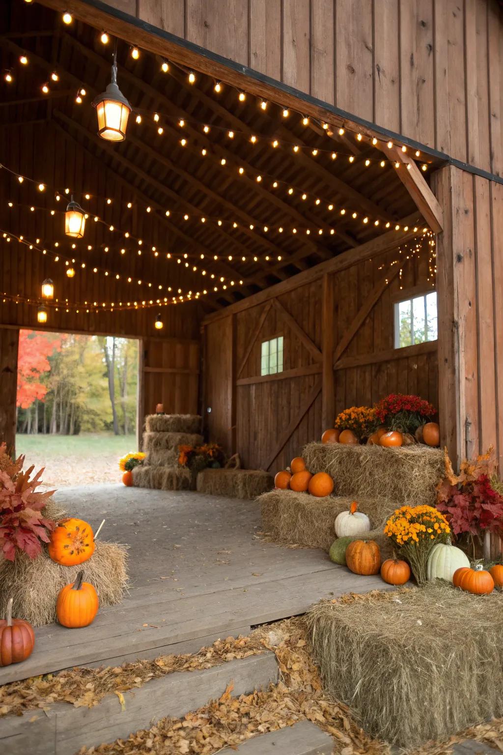 Country barn birthday party.