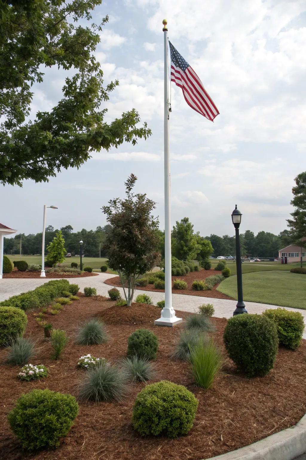 Fancy ground cover provides both aesthetic appeal and practicality in landscaping.