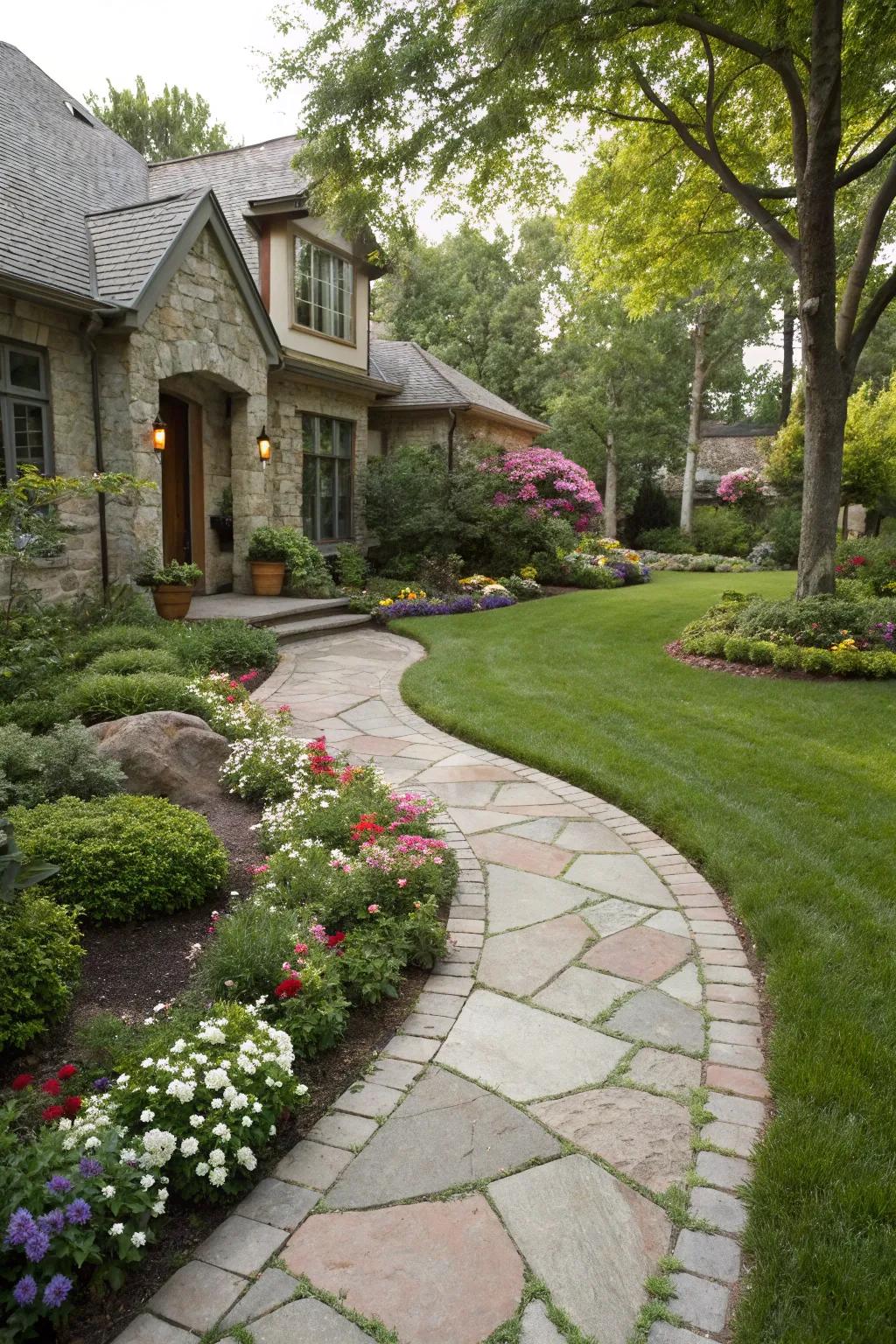 Pathways can enhance both the useful and visual features of your yard.