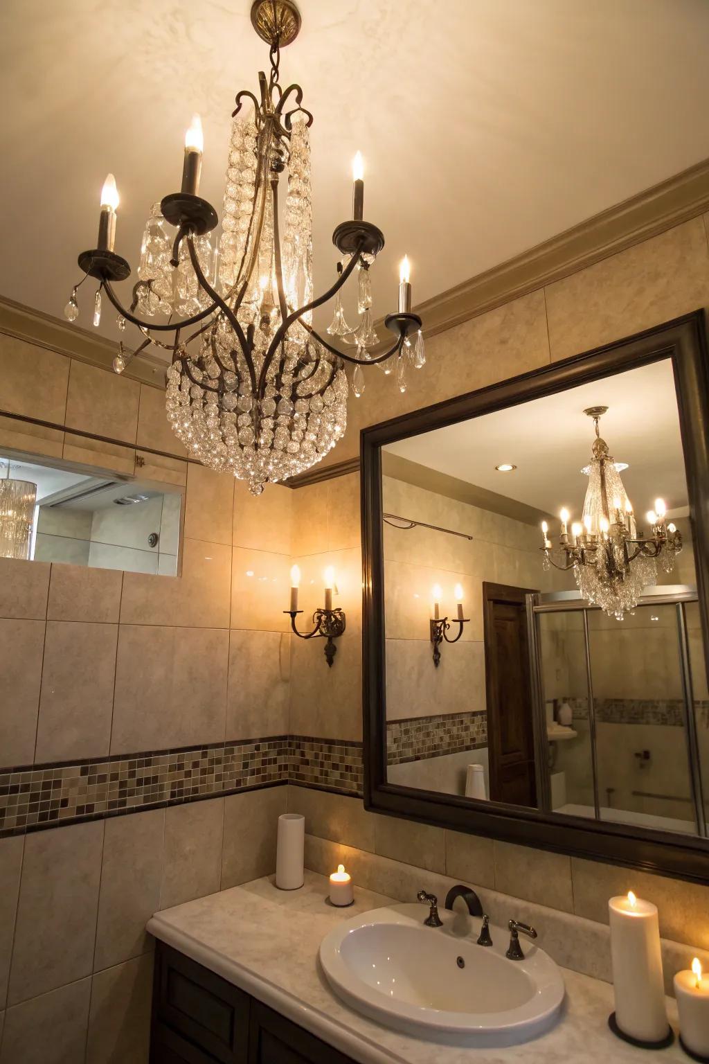 Dramatic lighting sets the perfect gothic mood.