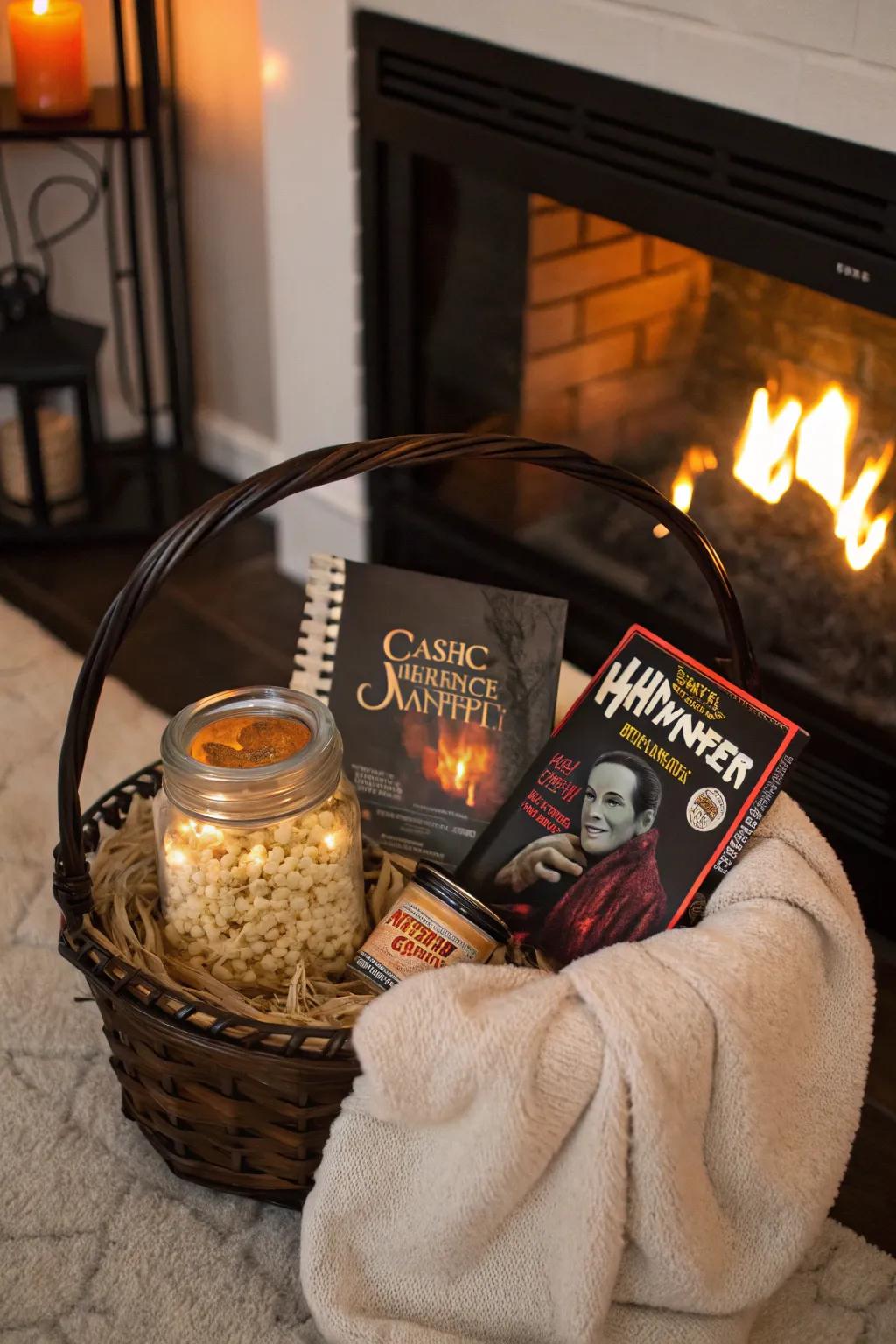 All the essentials for a comforting Halloween movie night.