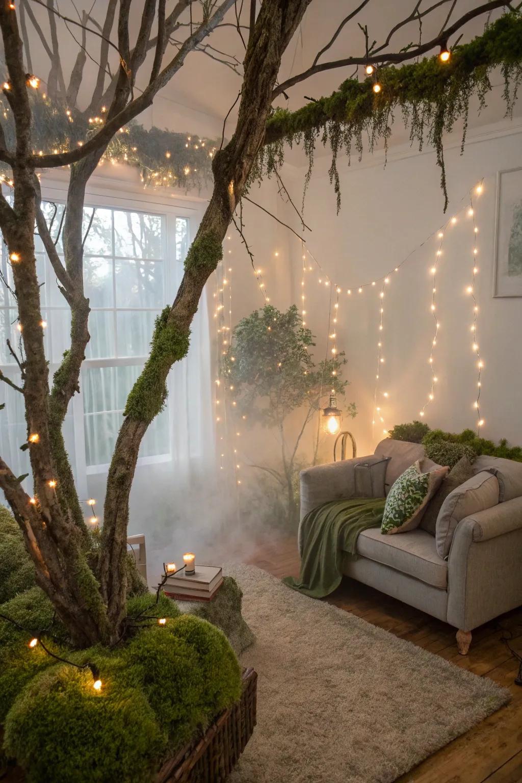 Morph your home into a mystical, phantom woods.