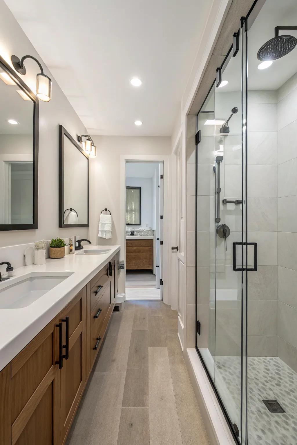 Simplicity and elegance complement each other beautifully.