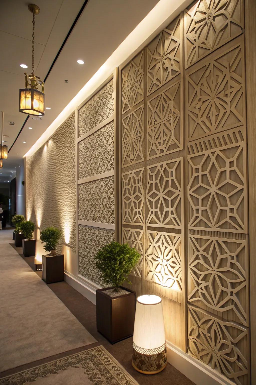 Geometric patterns breathe energy into any space
