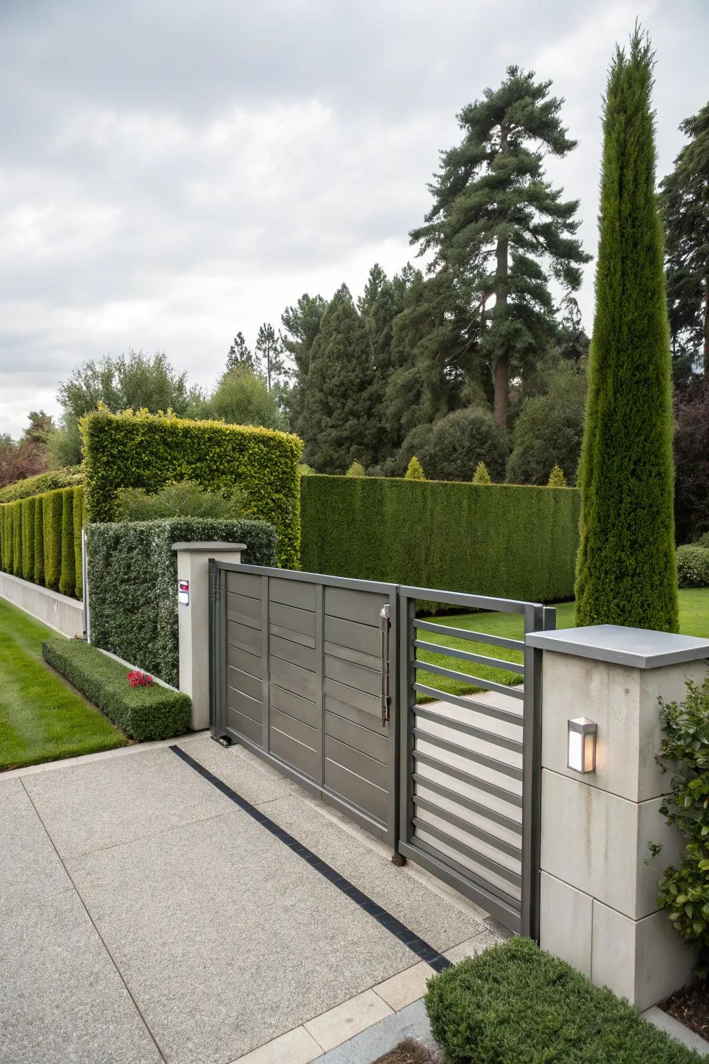Automation delivers convenience and luxury to modern driveway gates.