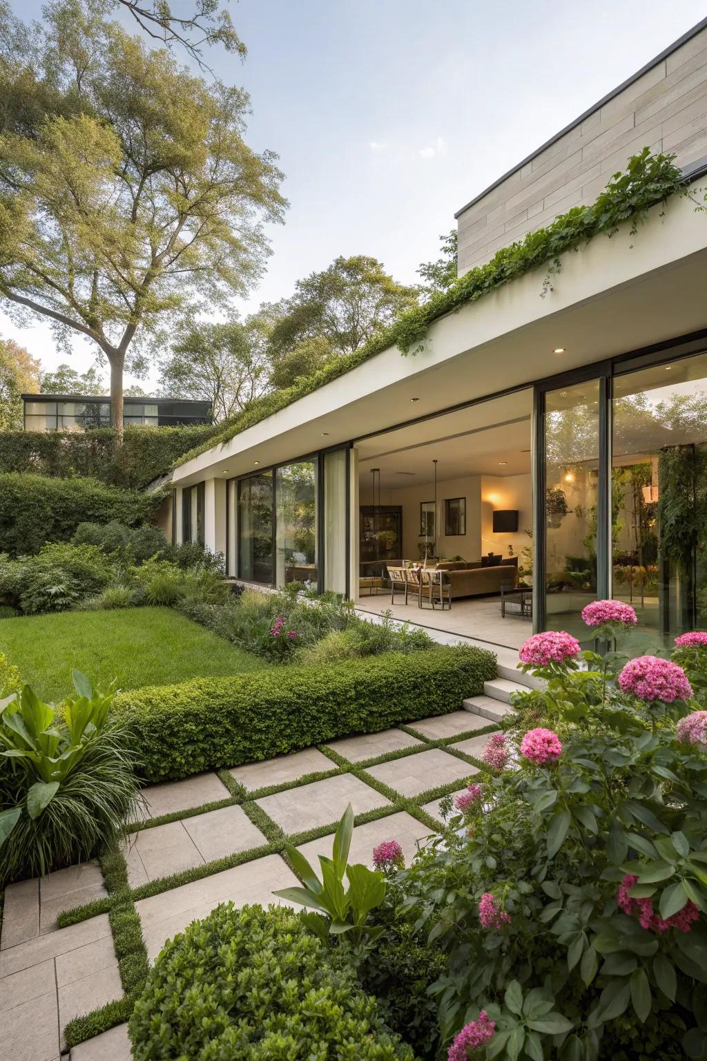 Combine interior and exterior spaces without effort.