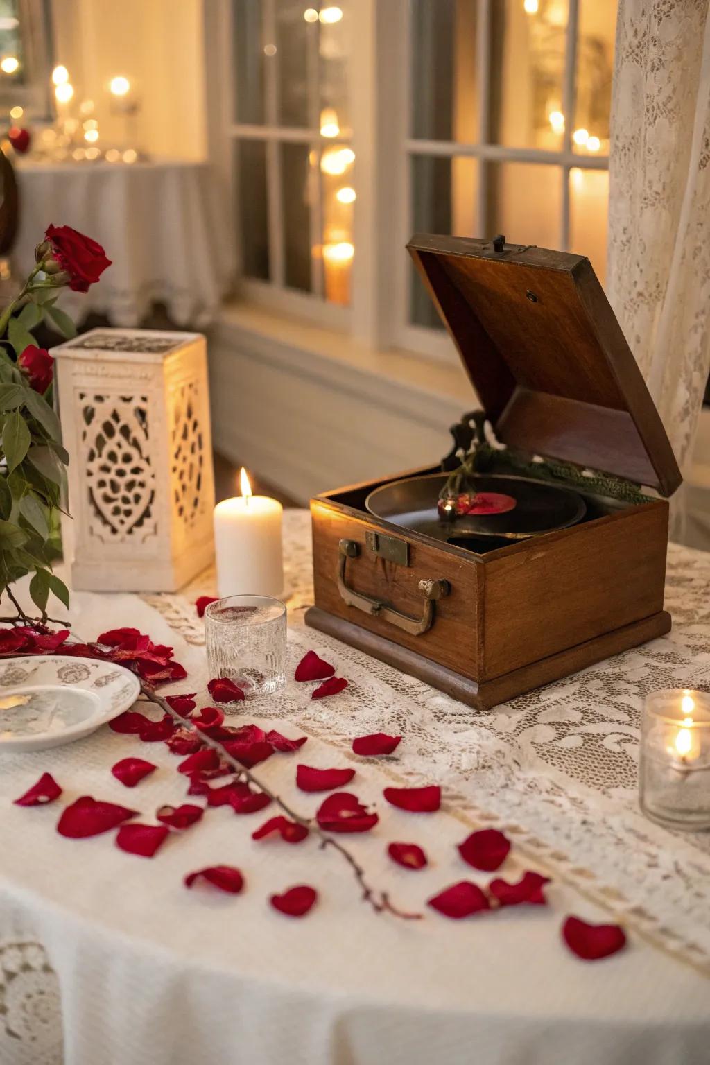 A romantic music box arrangement conveying the language of affection.