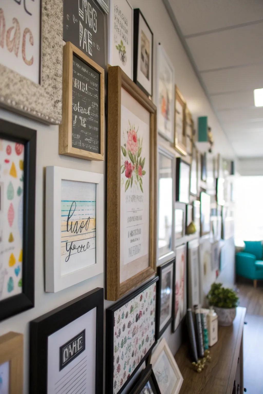 Art and sayings inject creativity and drive into your workspace.