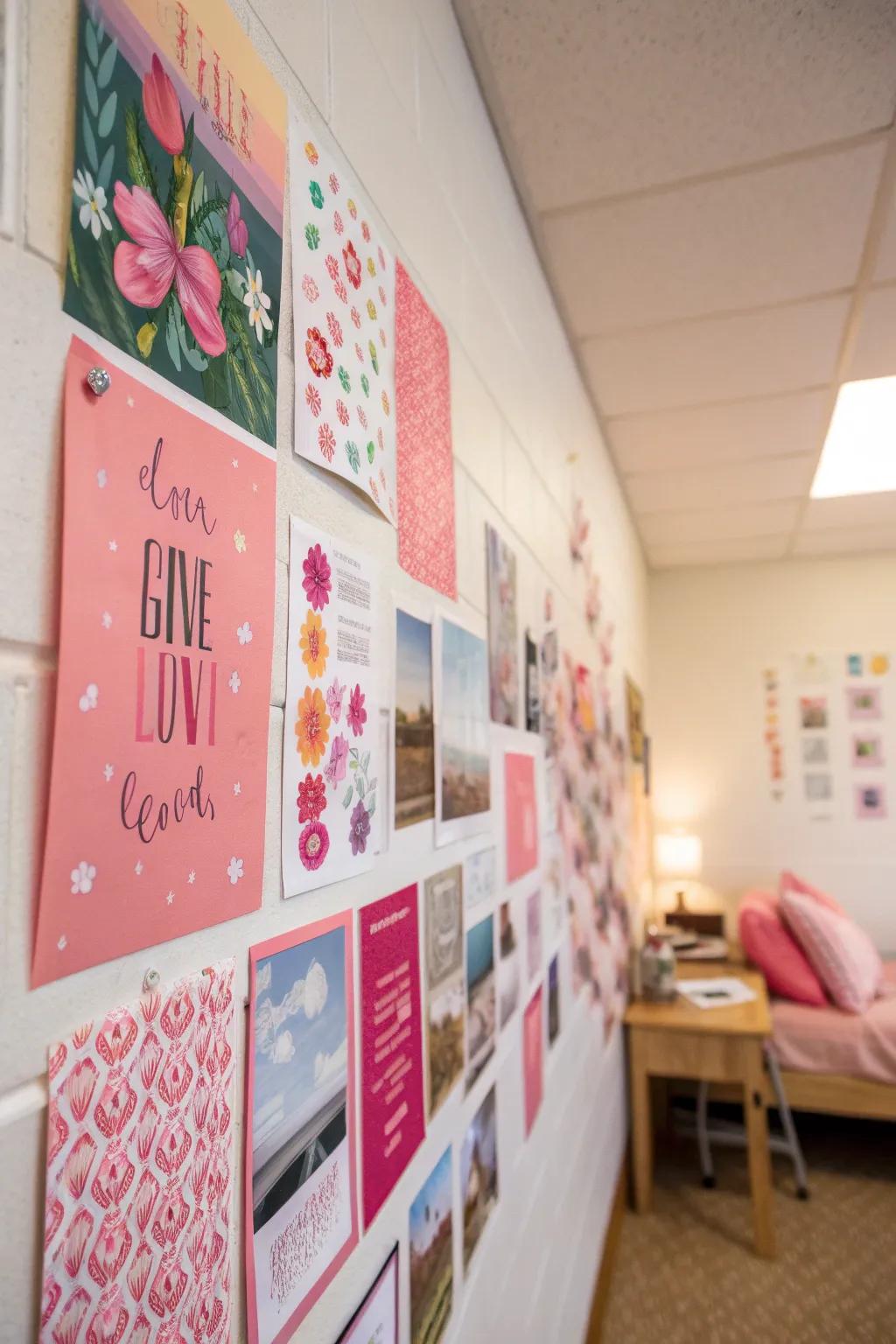 A curated gallery wall can truly express your unique identity.