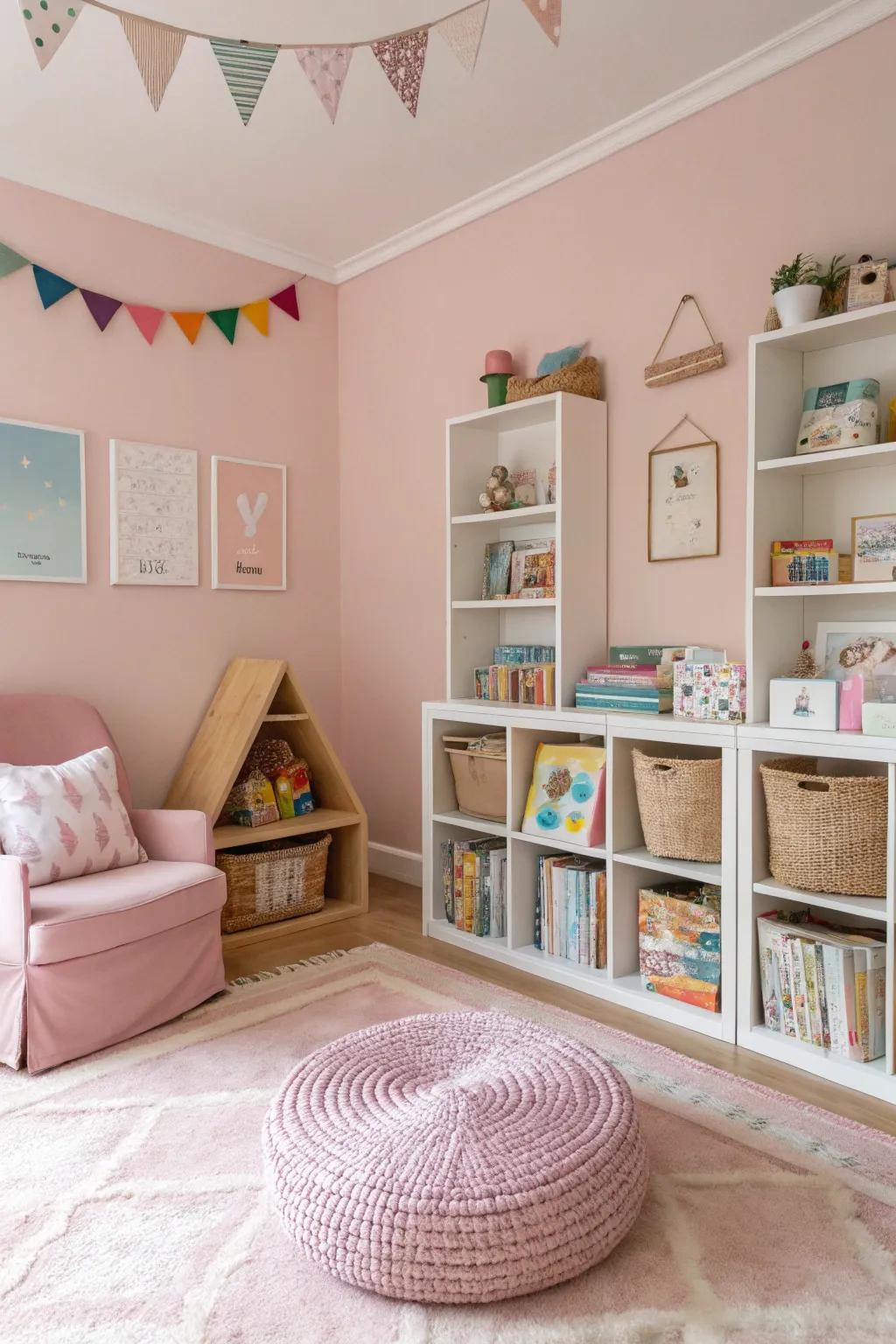 Delicate tones provide a soft, classic aesthetic suitable for evolving preferences.