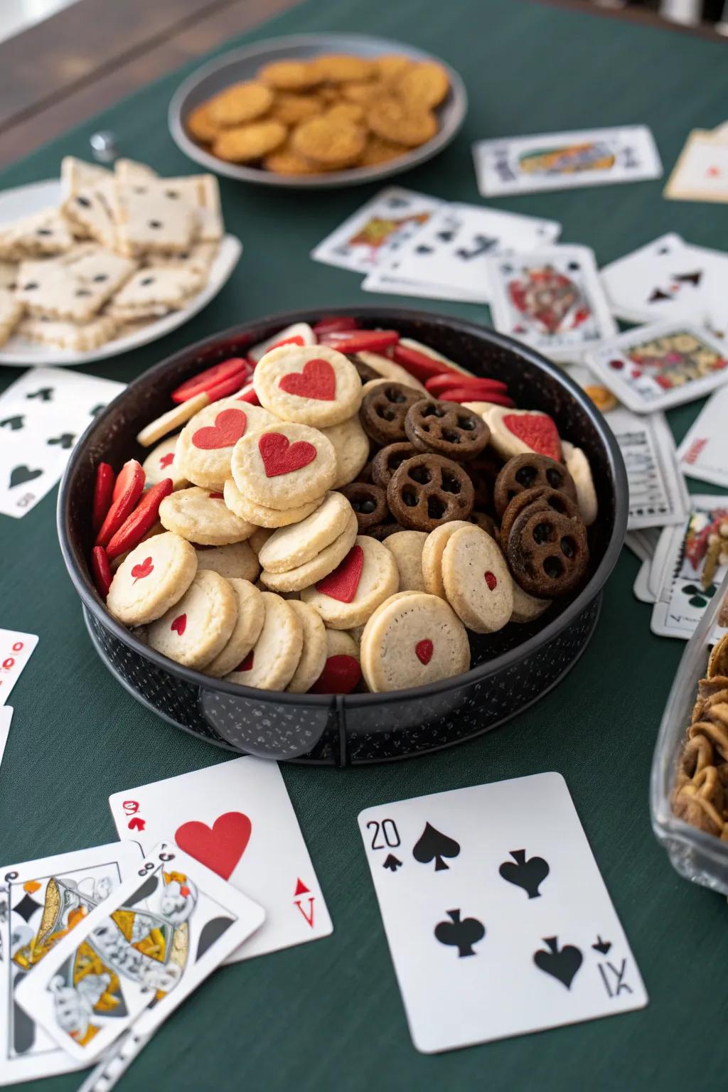 Refreshments with casino charm.