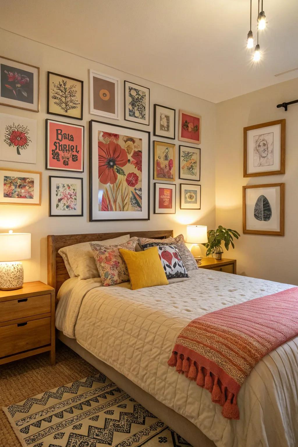 A print collection that instills character with whimsical art pieces.