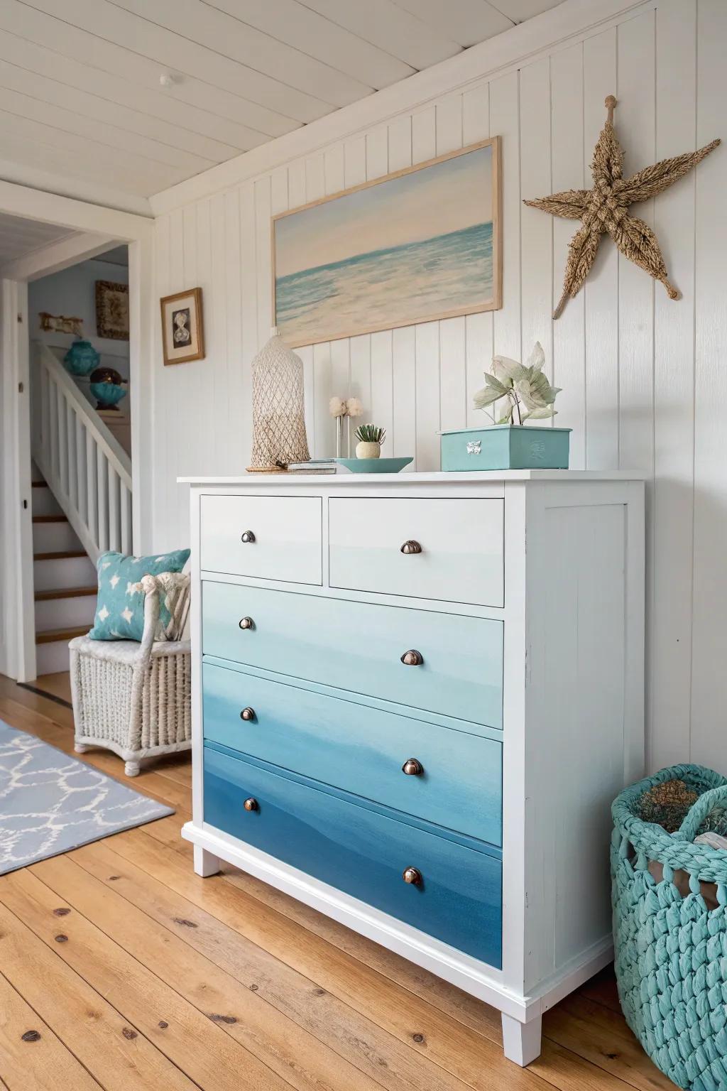 Ombre effects blend colors smoothly, producing a soothing visual experience.