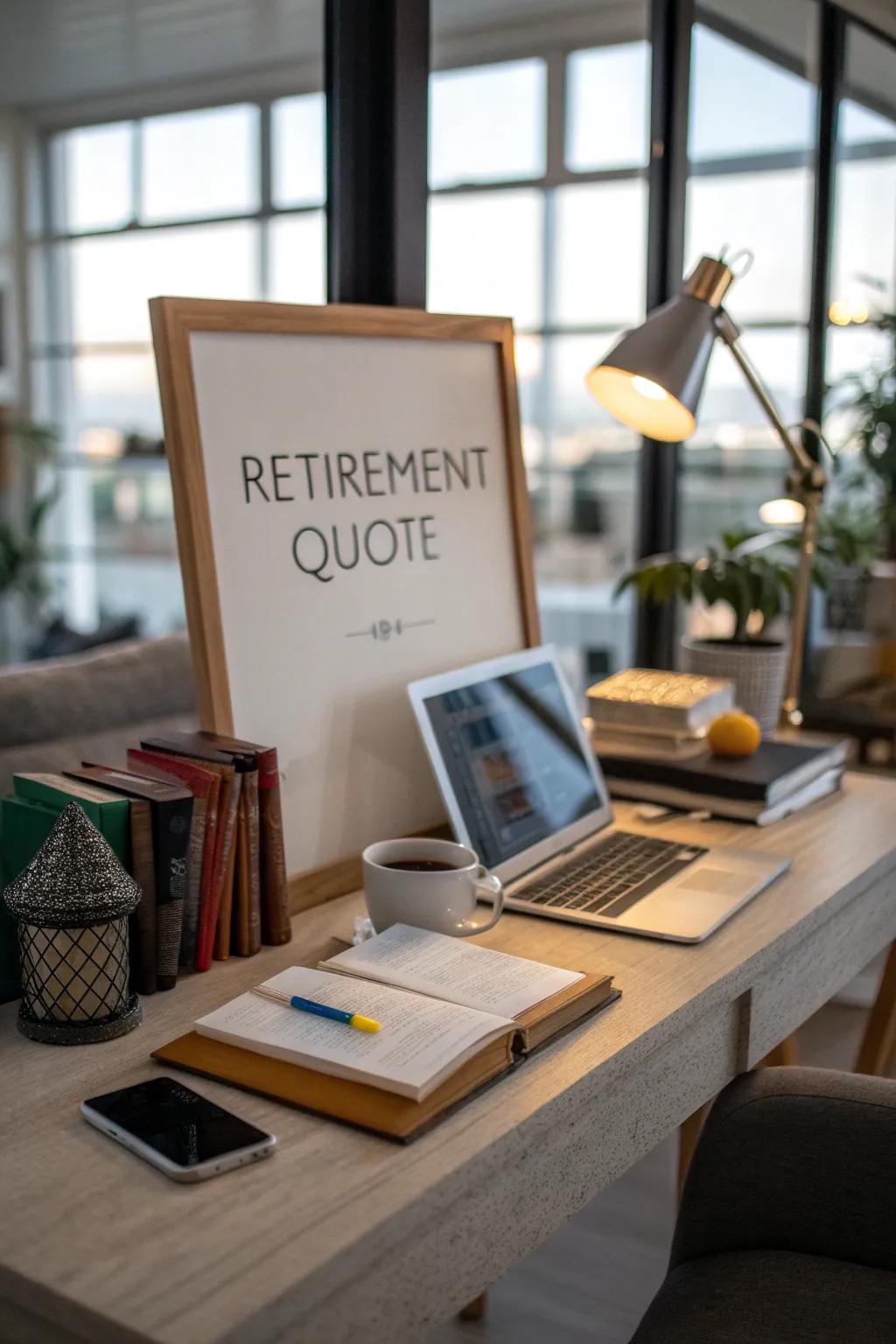 Uplifting words add positive energy to any space.