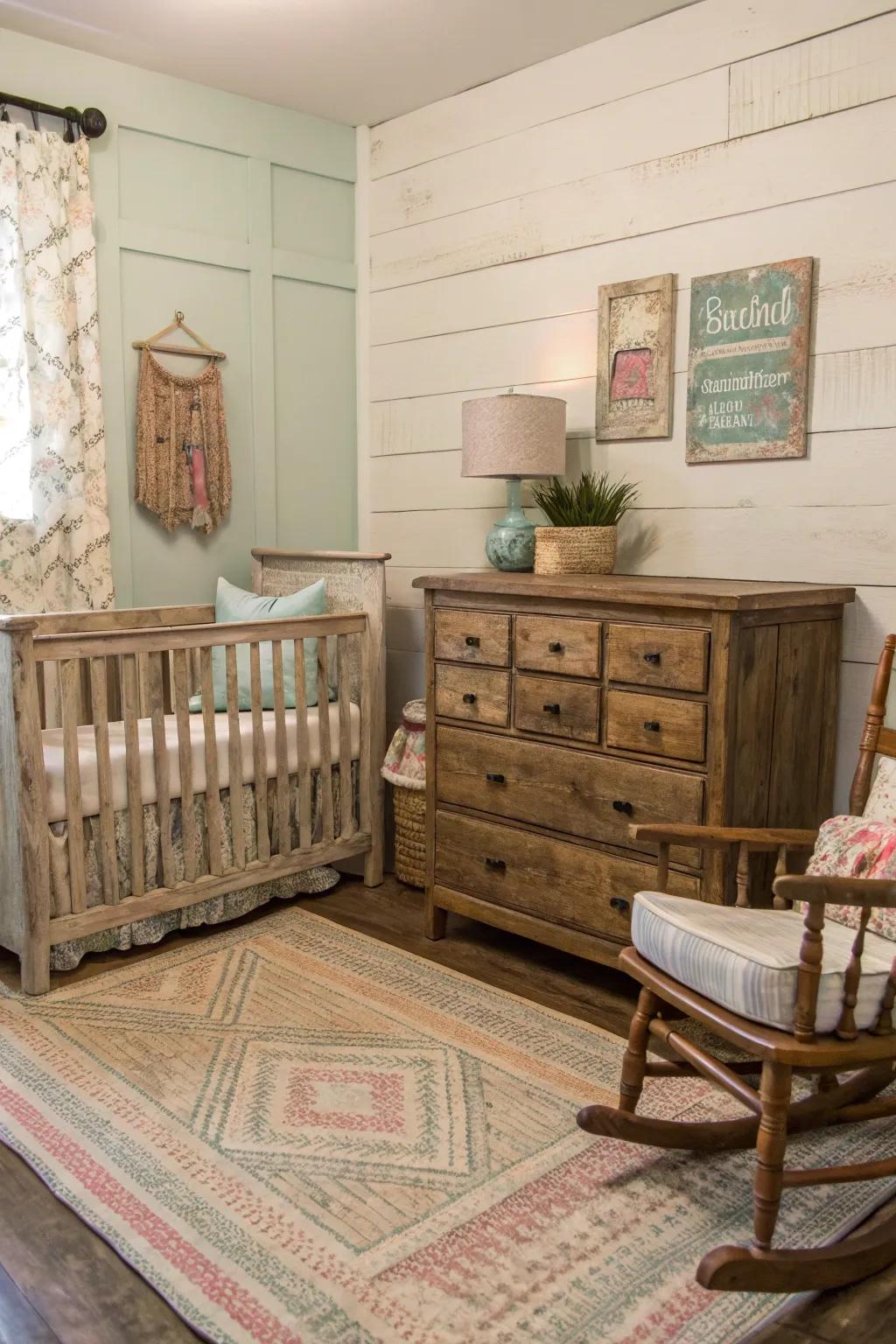 Classic decor introduces timeless allure to your nursery.