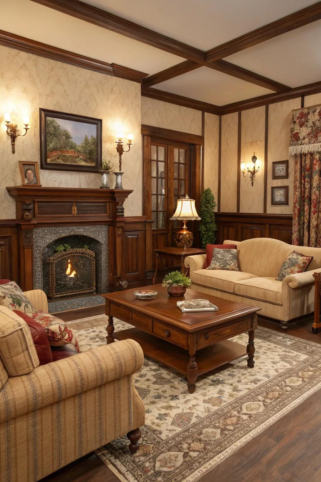 Produce a snug getaway using classic allure within your Sims 4 lounge.