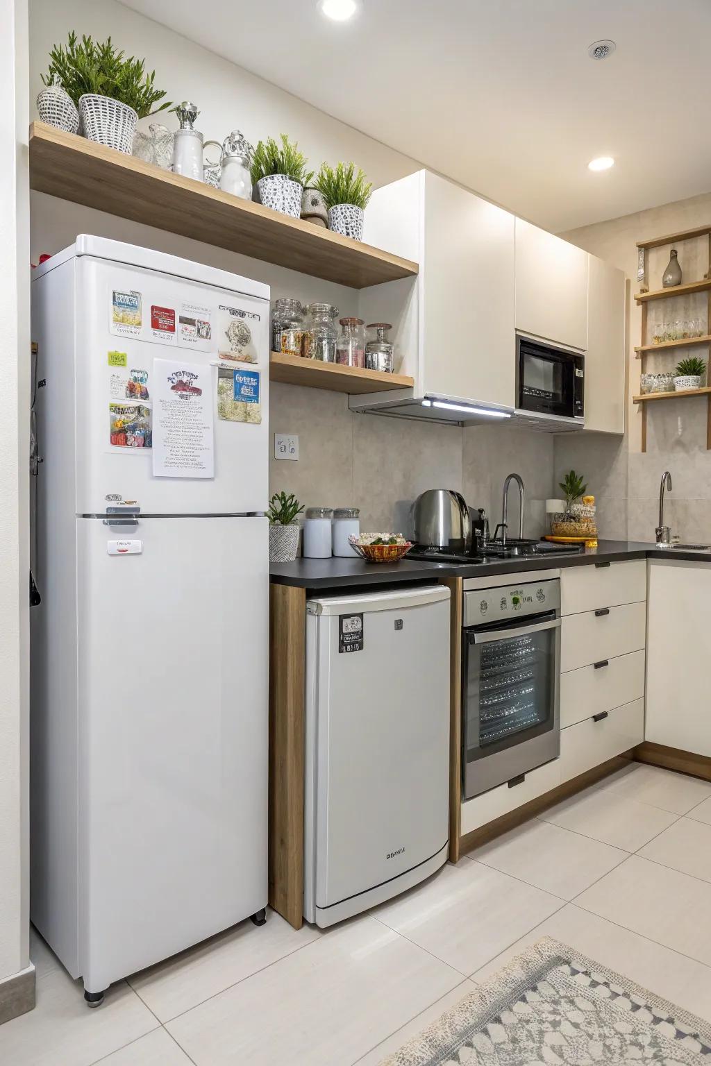 Small appliances help keep your kitchen design neat and efficient.