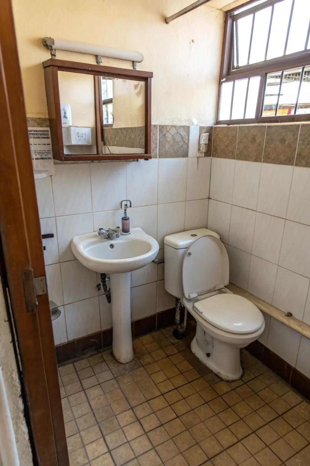 Space-conscious fittings free up extra room in small spaces.
