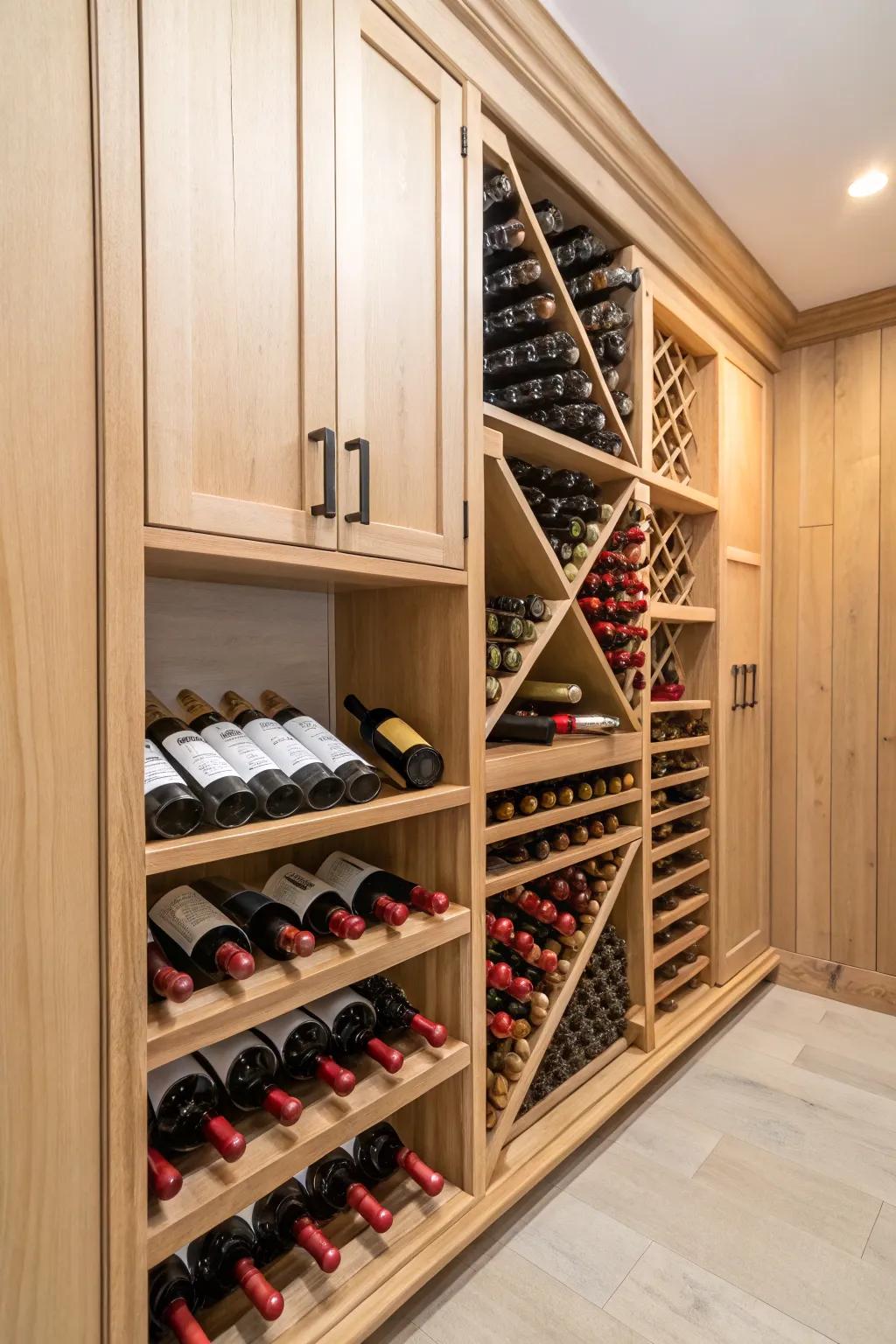 Vertical storage systems maximize restricted area.