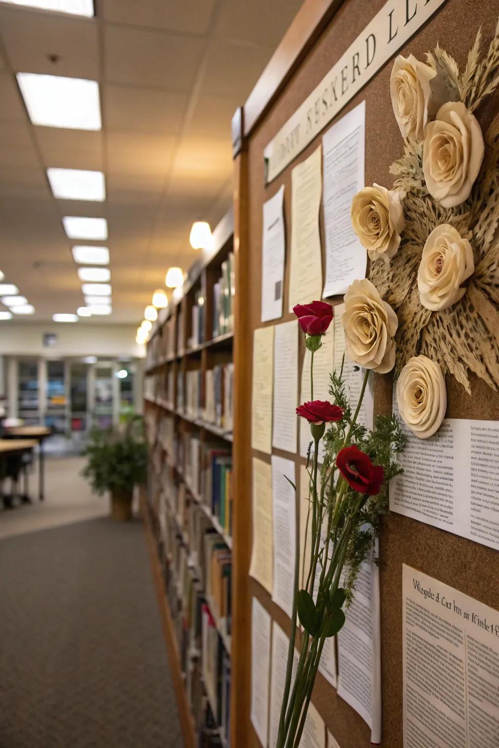 A garden of books blossoms, each title offering a new adventure.