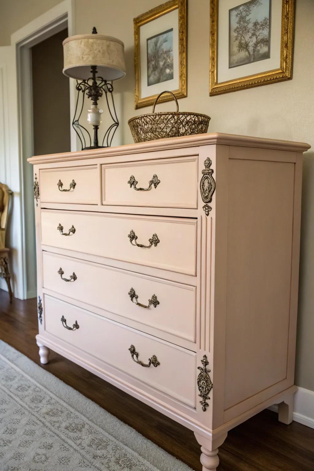 Infuse old furniture with creativity to give it new life.