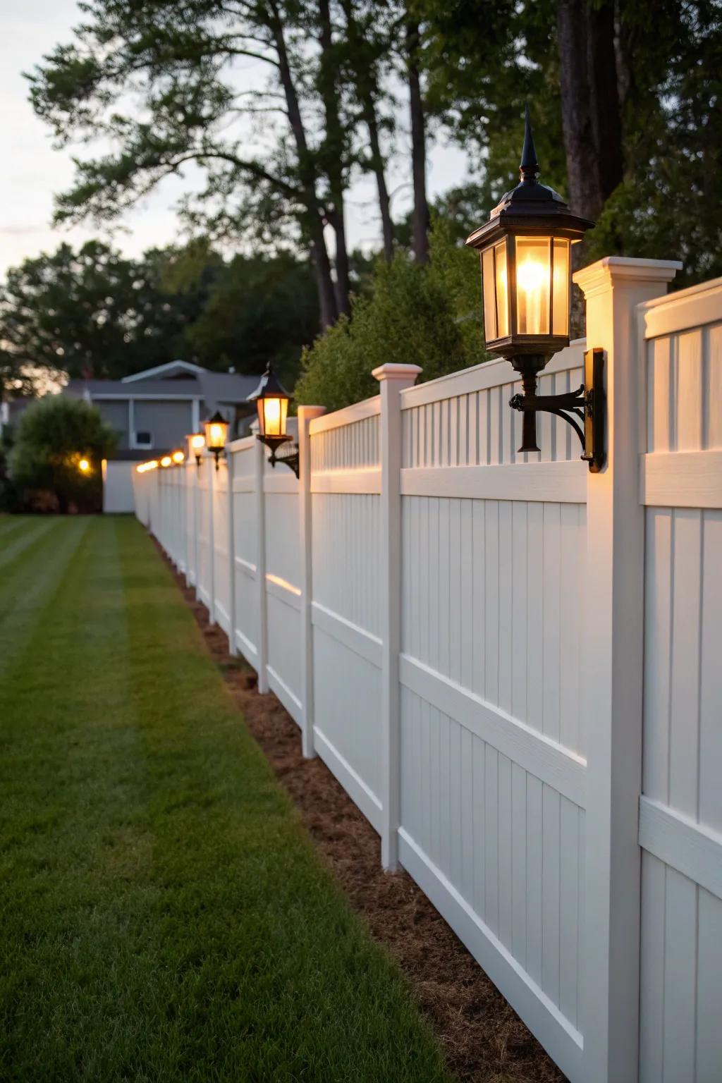 Sconce lamps bestow a perennial sophistication upon your open-air space.